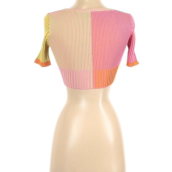 JACQUEMUS La Maille Yuaco in Multi Pink - Picture 3 of 4